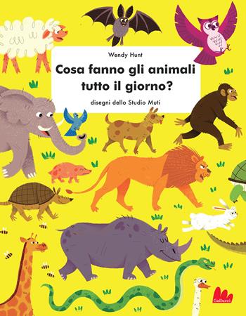 Cosa fanno gli animali tutto il giorno? Ediz. a colori - Wendy Hunt - Libro Gallucci 2021, Illustrati | Libraccio.it