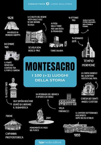 Montesacro, i 100 (+1) luoghi della Storia  - Libro Typimedia Editore 2022 | Libraccio.it