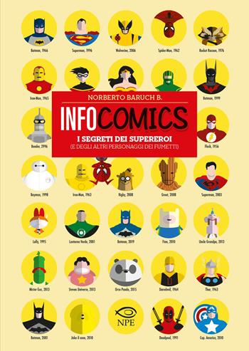 Infocomics. I segreti dei supereroi (e degli altri personaggi dei fumetti). Ediz. a colori - Norberto Baruch B. - Libro Edizioni NPE 2021, Clouds | Libraccio.it