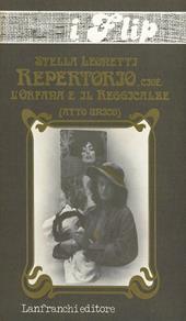 Repertorio, cioè: l'orfana e il reggicalze
