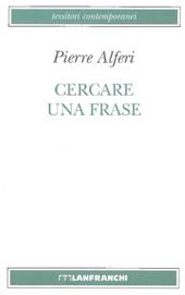 Cercare una frase