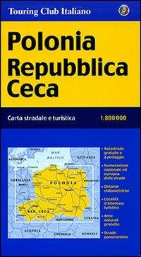 Polonia, Repubblica Ceca 1:800.000  - Libro Touring 2006, Carte stradali d'Europa | Libraccio.it