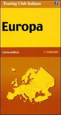 Europa politica 1:5.000.000  - Libro Touring 2006 | Libraccio.it