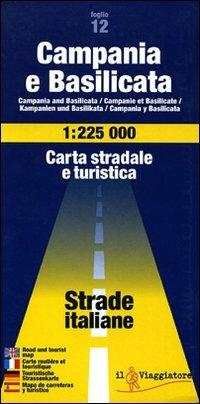 Campania e Basilicata 1:225.000  - Libro Touring Il Viaggiatore 2006, Strade italiane e d'Europa | Libraccio.it