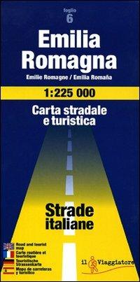 Emilia Romagna 1:225.000  - Libro Touring Il Viaggiatore 2006, Strade italiane e d'Europa | Libraccio.it