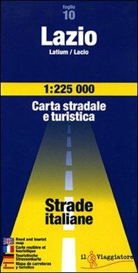 Lazio 1:225.000  - Libro Touring Il Viaggiatore 2006, Strade italiane e d'Europa | Libraccio.it