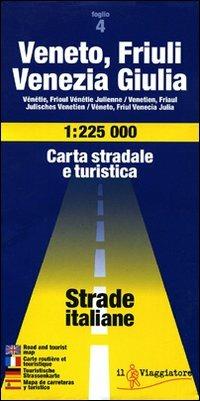 Veneto, Friuli Venezia Giulia 1:225.000  - Libro Touring Il Viaggiatore 2006, Strade italiane e d'Europa | Libraccio.it