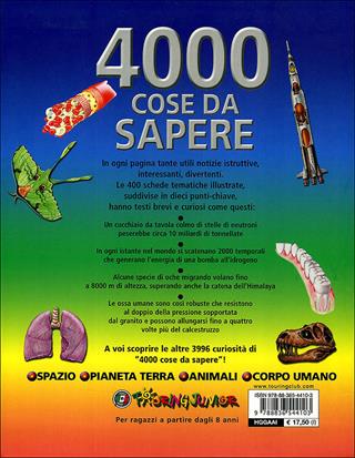 Quattromila cose da sapere. Ediz. illustrata  - Libro Touring Junior 2008, Divulgazione | Libraccio.it