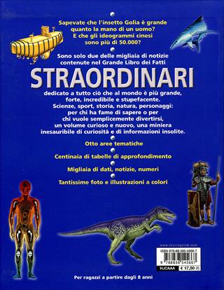 Il grande libro dei fatti straordinari - Brian Williams - Libro Touring Junior 2008, Divulgazione | Libraccio.it