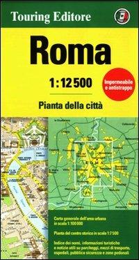 Roma 1:12.500  - Libro Touring 2009, Carte e piante di città | Libraccio.it