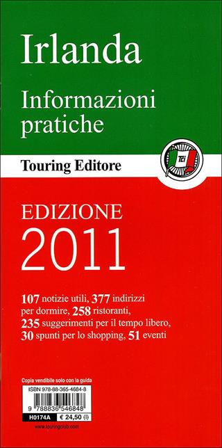 Irlanda  - Libro Touring 2011, Guide verdi d'Europa | Libraccio.it