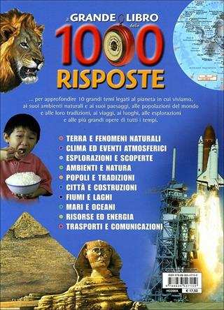 Il grande libro delle 1000 risposte. Ediz. illustrata  - Libro Touring Junior 2010, Enciclopedie e repertori | Libraccio.it