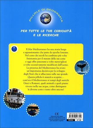 Il Mediterraneo. Con adesivi. Ediz. illustrata  - Libro Touring Junior 2009, Pillole di geografia | Libraccio.it