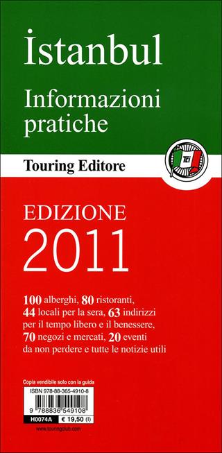 Istanbul  - Libro Touring 2011, Guide verdi d'Europa | Libraccio.it