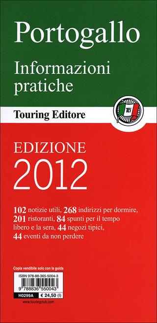 Portogallo  - Libro Touring 2011, Guide verdi d'Europa | Libraccio.it