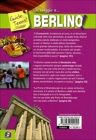Un viaggio a... Berlino!  - Libro Touring 2010, Guide Teens | Libraccio.it