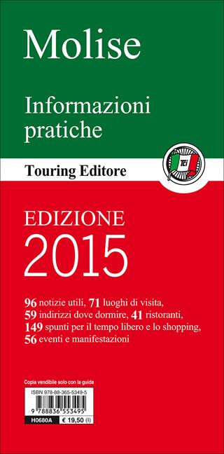 Molise. Ediz. illustrata  - Libro Touring 2011, Guide verdi d'Italia | Libraccio.it