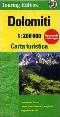 Dolomiti 1:200.000  - Libro Touring 2011, Cartoguide | Libraccio.it