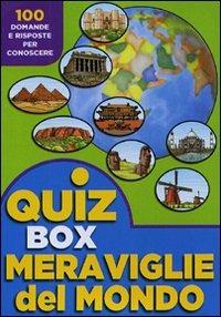Meraviglie del mondo. 100 domande e risposte per conoscere. Ediz. illustrata  - Libro Touring Junior 2011, Quiz Card Box | Libraccio.it