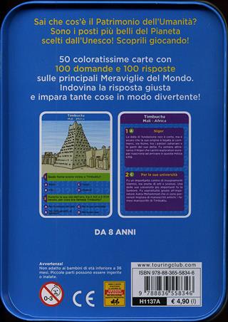 Meraviglie del mondo. 100 domande e risposte per conoscere. Ediz. illustrata  - Libro Touring Junior 2011, Quiz Card Box | Libraccio.it