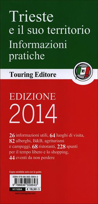 Trieste e il suo territorio. Il castello di Miramare, il Carso e il litorale. Con guida alle informazioni pratiche  - Libro Touring 2012, Guide verdi d'Italia | Libraccio.it