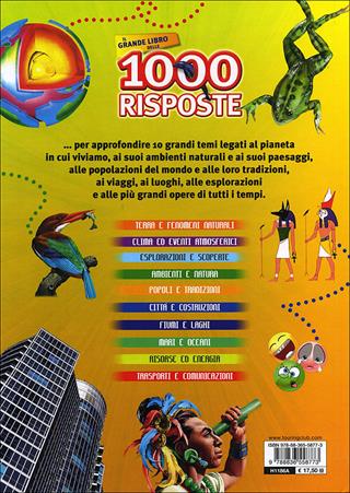 Il grande libro delle 1000 risposte - Veronica Pellegrini - Libro Touring Junior 2012, Enciclopedie e repertori | Libraccio.it