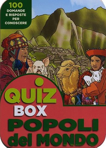Popoli del mondo. 100 domande e risposte per conoscere  - Libro Touring Junior 2013, Quiz Card Box | Libraccio.it