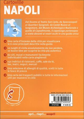 Napoli  - Libro Touring 2012, CartoVille | Libraccio.it