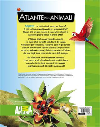 Atlante degli animali. In diretta dalla TV! - Jinny Johnson - Libro Touring Junior 2012, Animal Planet. La mia vita nella natura | Libraccio.it