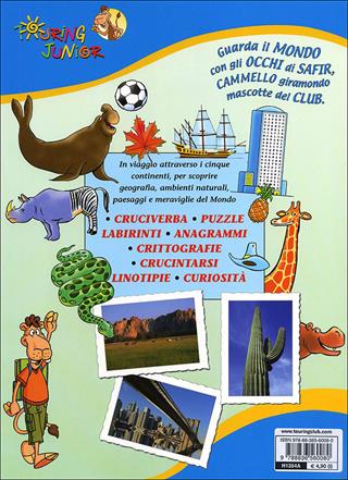 Enigmistica. Ambienti e paesaggi  - Libro Touring Junior 2013, Enigmistica e quiz | Libraccio.it