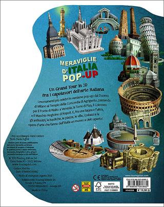 Meraviglie d'Italia. Libro pop-up  - Libro Touring Junior 2013 | Libraccio.it