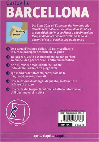 Barcellona  - Libro Touring 2013, CartoVille | Libraccio.it