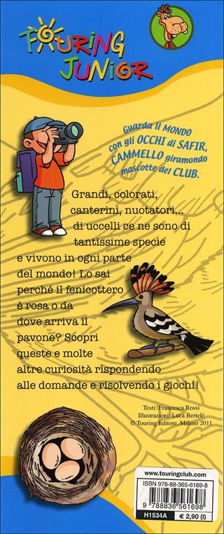 Eco quiz. Uccelli. Ediz. illustrata - Francesca Rossi - Libro Touring Junior 2013, Enigmistica e quiz | Libraccio.it