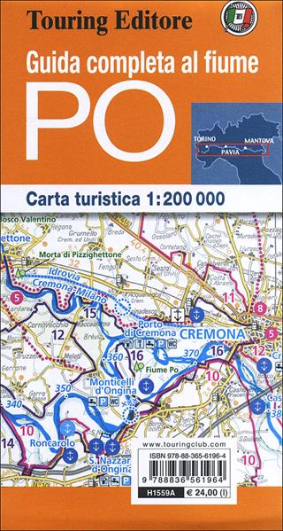 Guida completa al fiume Po. 33 itinerari a piedi o in bicicletta dalla sorgente al delta. Con mappa  - Libro Touring 2013, Guide Touring | Libraccio.it
