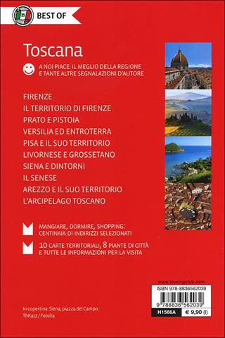 Toscana  - Libro Touring 2013, Best of | Libraccio.it