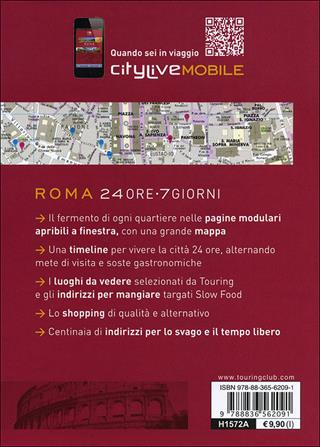 Roma. Il gusto del viaggio  - Libro Touring 2013, CityLive | Libraccio.it