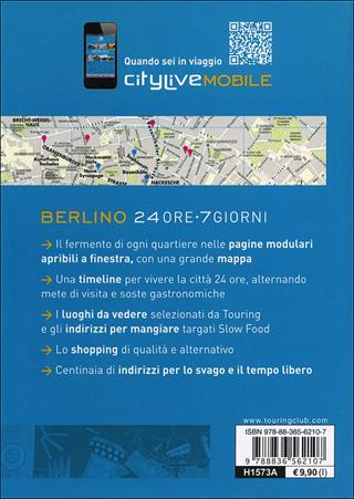 Berlino. Il gusto del viaggio  - Libro Touring 2013, CityLive | Libraccio.it