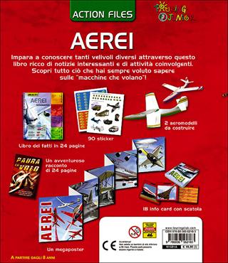 Aerei. Con gadget  - Libro Touring Junior 2013, Action Files | Libraccio.it