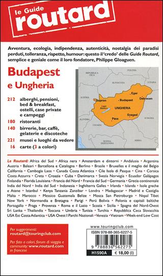 Budapest e Ungheria  - Libro Touring Il Viaggiatore 2013, Guide Routard. Europa | Libraccio.it