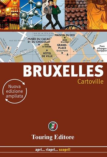Bruxelles  - Libro Touring 2014, CartoVille | Libraccio.it