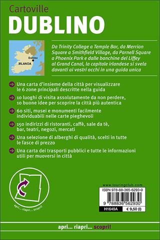 Dublino  - Libro Touring 2014, CartoVille | Libraccio.it