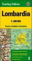 Lombardia 1:200.000. Ediz. multilingue