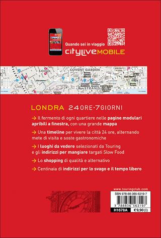 Londra. Il gusto del viaggio  - Libro Touring 2014, CityLive | Libraccio.it