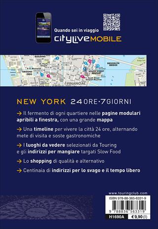 New York. Il gusto del viaggio  - Libro Touring 2014, CityLive | Libraccio.it