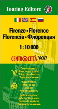 Firenze 1:10.000. Ediz. multilingue  - Libro Touring 2014, Centrocittà pocket | Libraccio.it