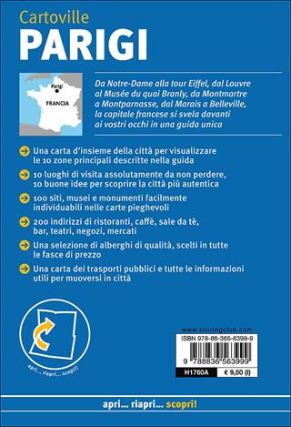 Parigi. Ediz. illustrata  - Libro Touring 2014, CartoVille | Libraccio.it