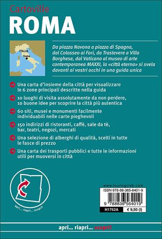 Roma  - Libro Touring 2014, CartoVille | Libraccio.it