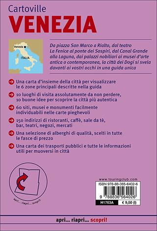 Venezia. Ediz. illustrata  - Libro Touring 2014, CartoVille | Libraccio.it