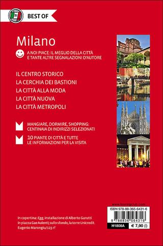 Milano  - Libro Touring 2014, Best of | Libraccio.it