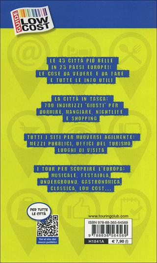 Europa in interrail  - Libro Touring 2014, Guide Low cost | Libraccio.it